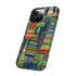 Knitted Christmas Trees - Impact Resistant Phone Case